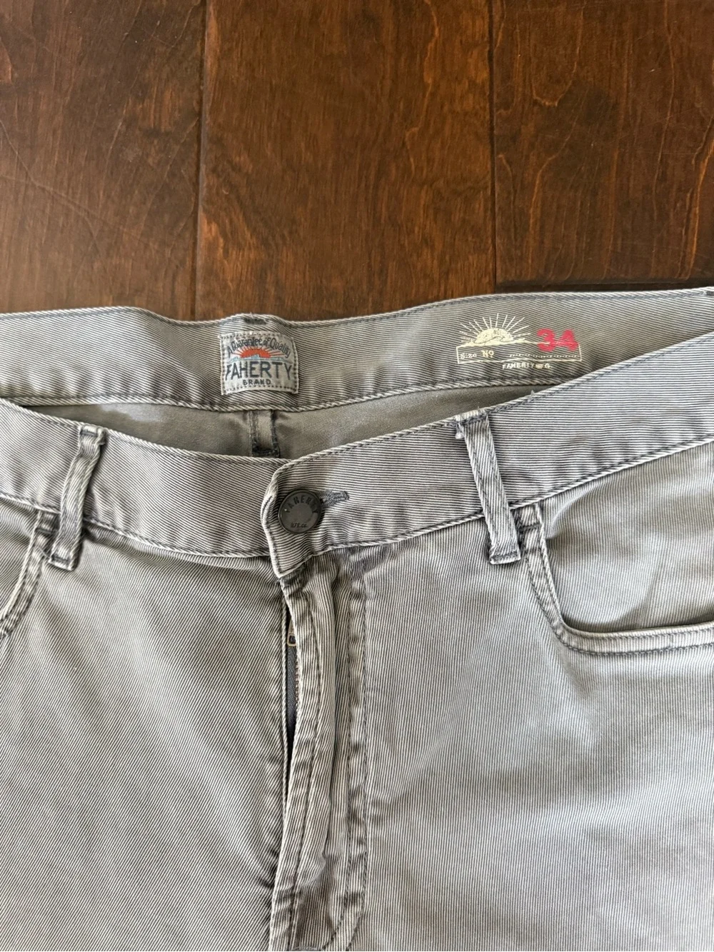 Faherty pants size